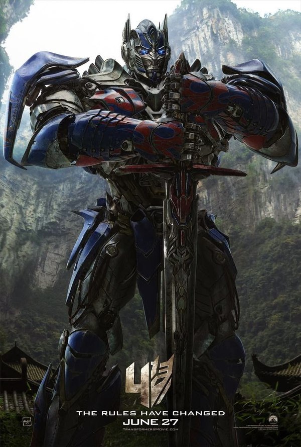 Transformers 4 Age Of Extinction Optimus Prime New Movie Post Released (1 of 1)